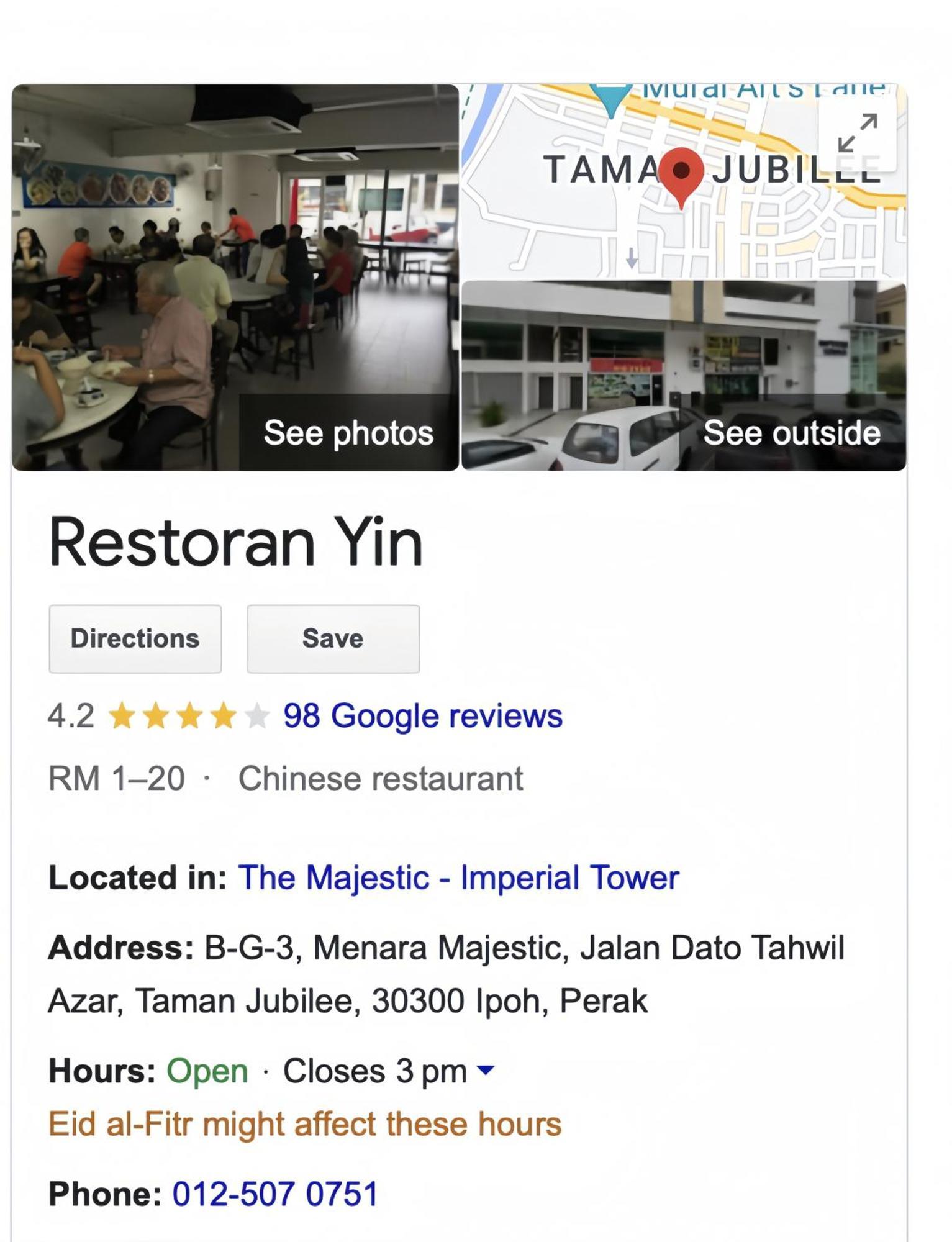 The Majestic Ipoh 아파트 외부 사진